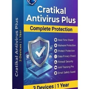 Cratikal Antivirus Plus (3 Devices / 1 Years)