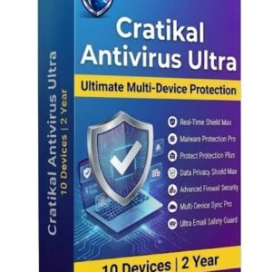Cratikal Antivirus Ultra(10 Devices/2 Year)